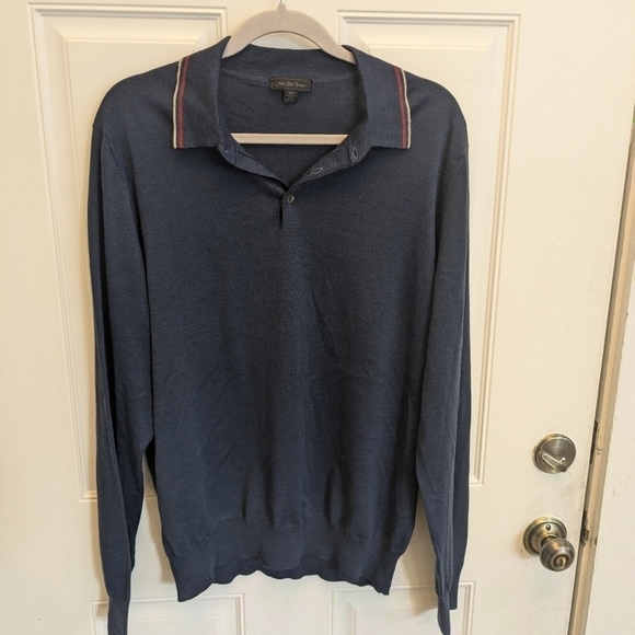 Saks Fifth Venue Wool Silk Sweater - Picture 1 of 3